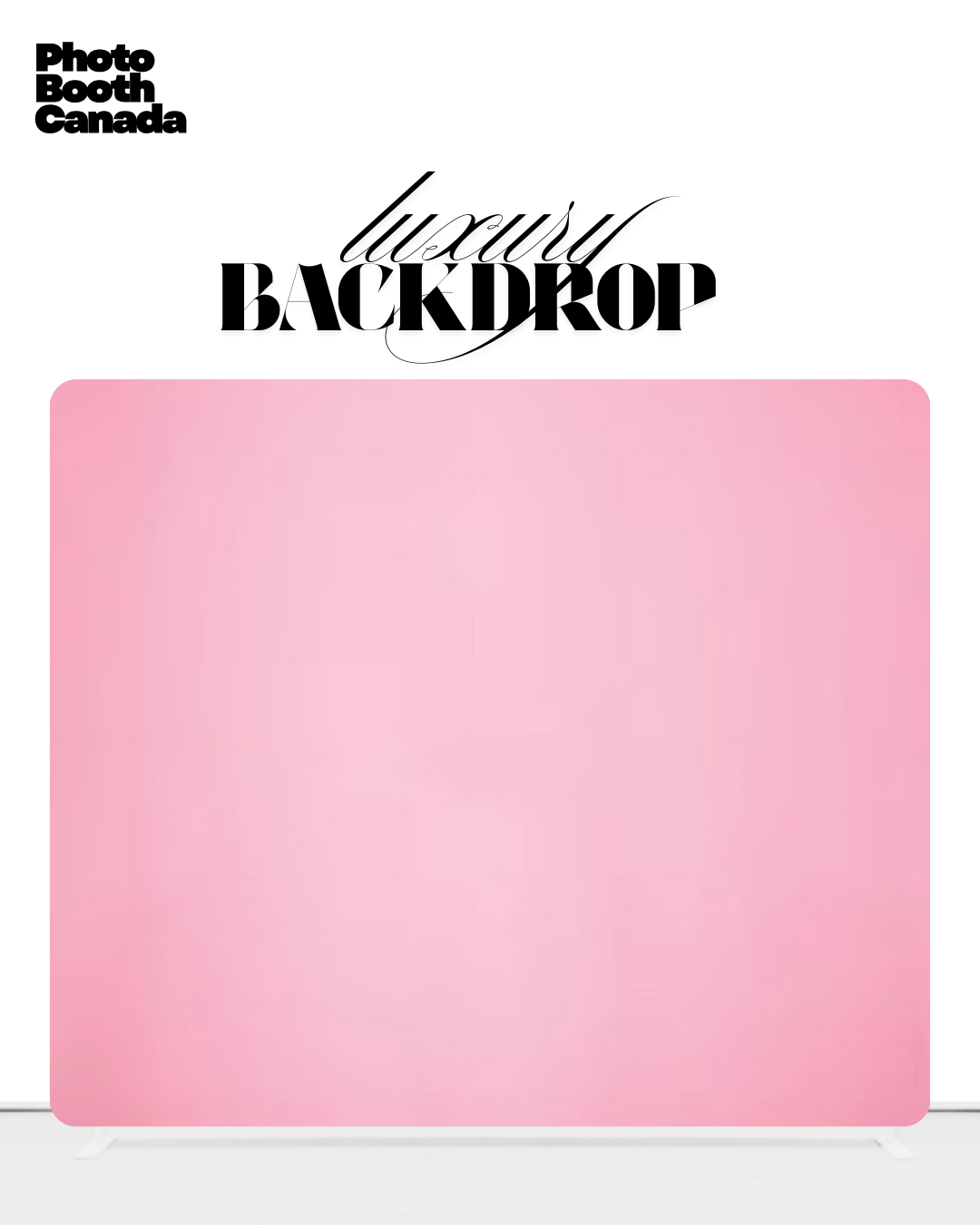 Blush Rose Opulence backdrop with rose gold details and romantic textures