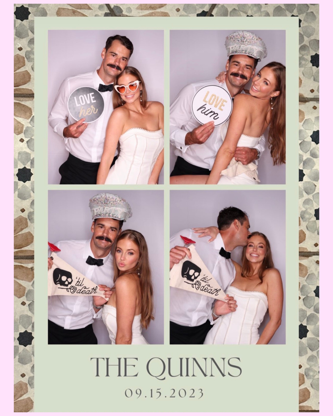 Traffic flow diagram showing optimal photo booth placement